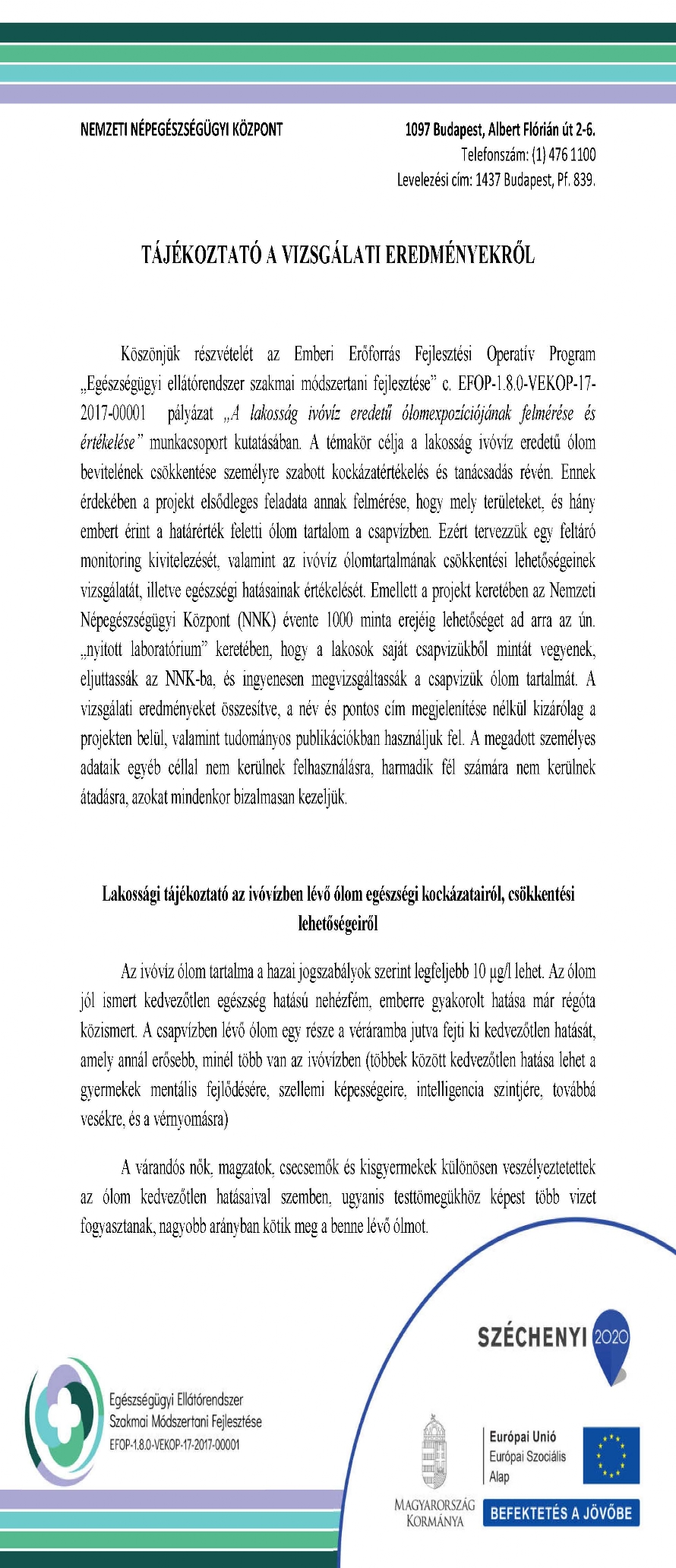ólomvizsgálat